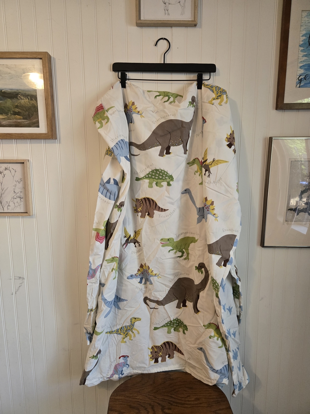 Ikea Twin Kids Dinosaur Duvet Cover